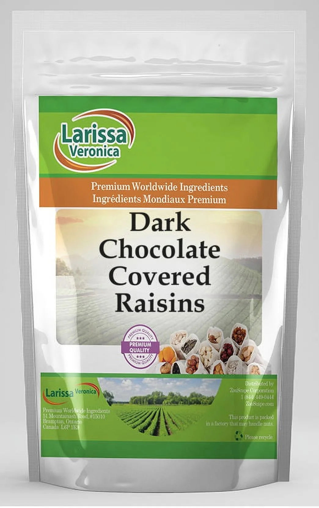 Dark Chocolate Covered Raisins 16 oz 2-Pack M458120