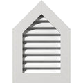 14 inch x 20 inch Peaked Top PVC Gable Vent R944808