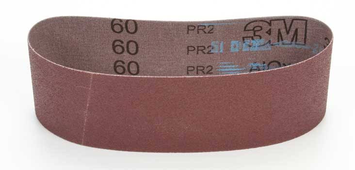 3M Cloth Belt 340D, 80 X-weight, 8 in x 145 in, Film-lok, Single-Flex Z615419