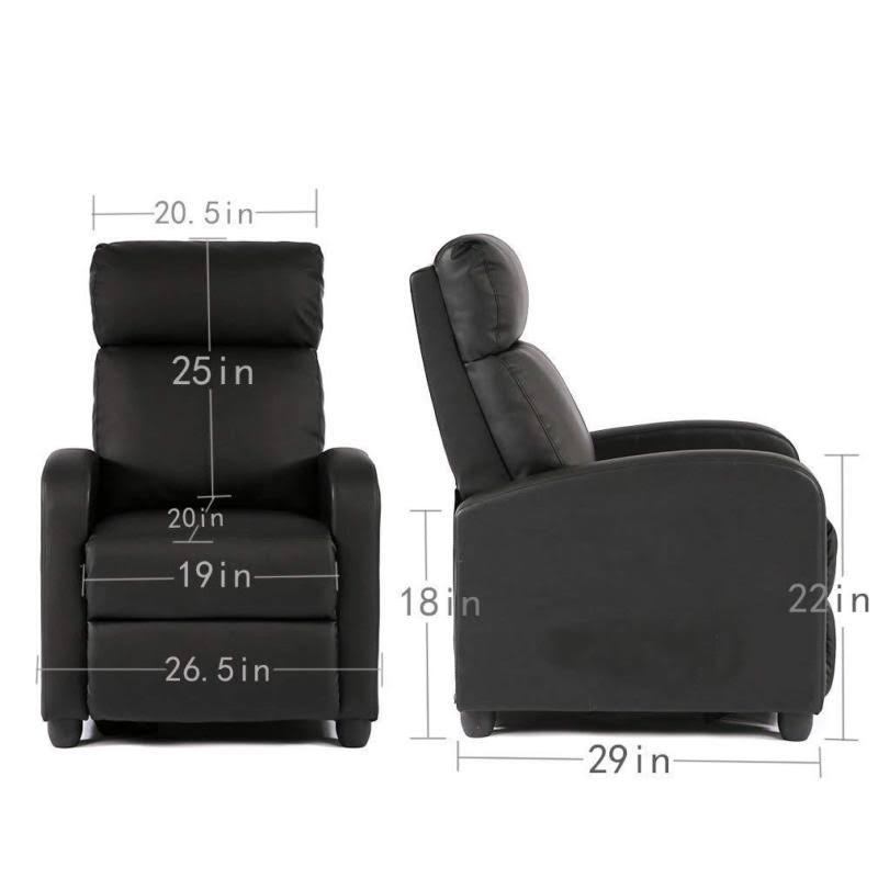 Recliner Massage Chair with Heat and Control M7412