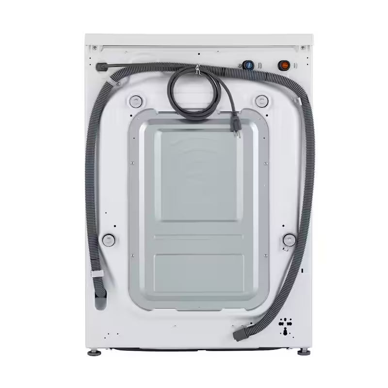 24 in. W 2.4 Cu. Ft. Compact Stackable Smart Front Load Washer in White with Steam J471