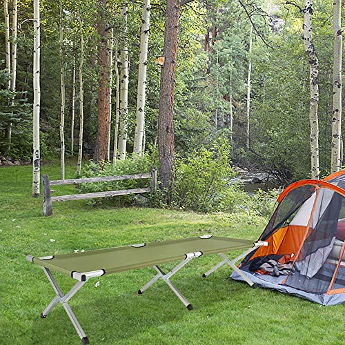 Portable Folding Camping Cot with Carrying Bag U605401