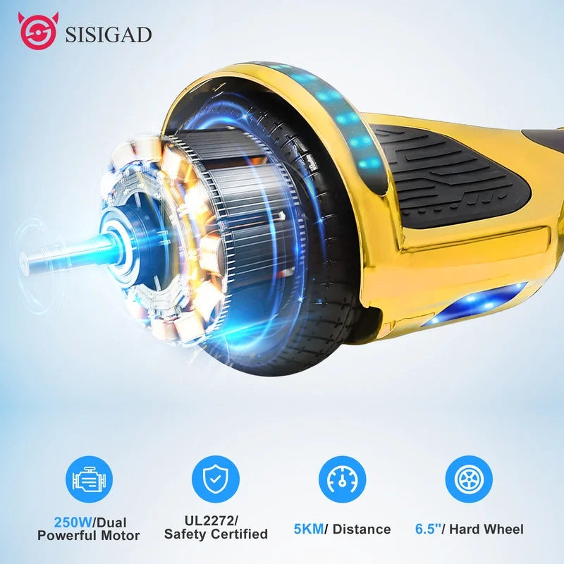 6.5 inch LED Hoverboard Self Balancing Scooter Q5783