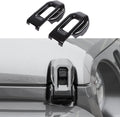 Carbon Fiber Hood Latch Cover Accessories for Jeep Wrangler JL Gladiator JT 2018-2021 (2 PCS) L1511