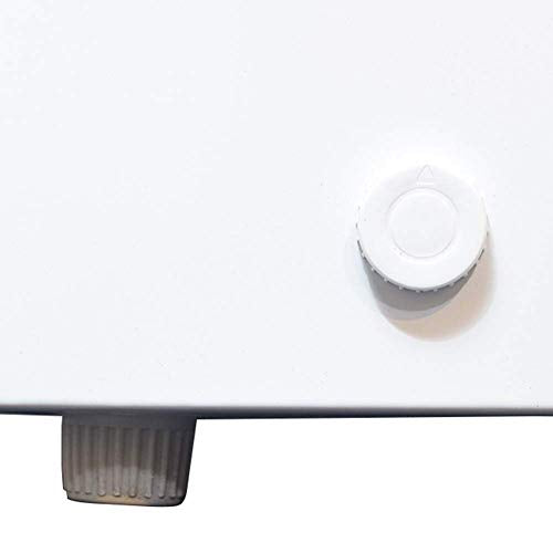 White 10 Cu.Ft Chest Freezer with 3 Removable Basket and Lock C661