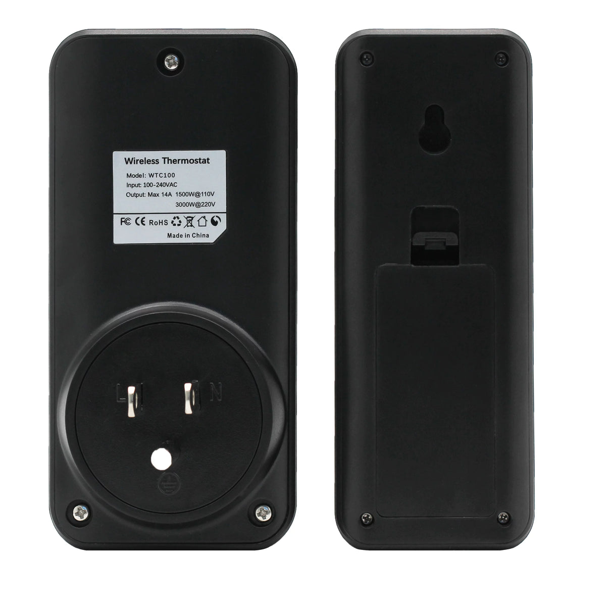 Wireless Thermostat Outlet W1887