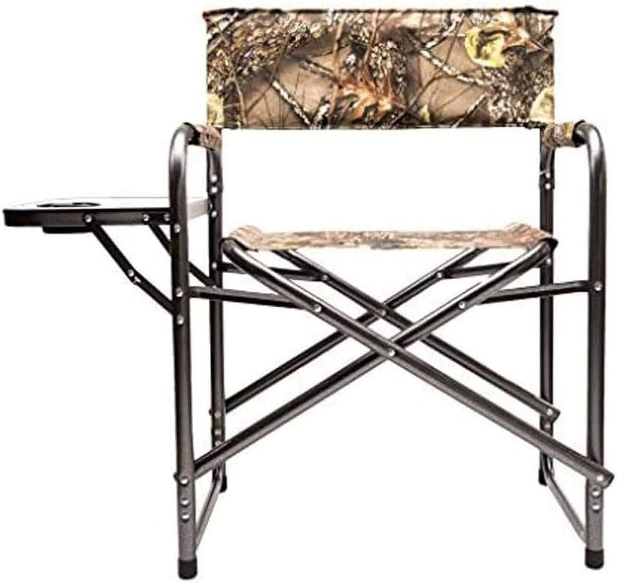 Camping Outdoor Director's Chair With Table Camo X80597