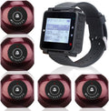 5 1-Key Call Button Caregiver Pager System R99993