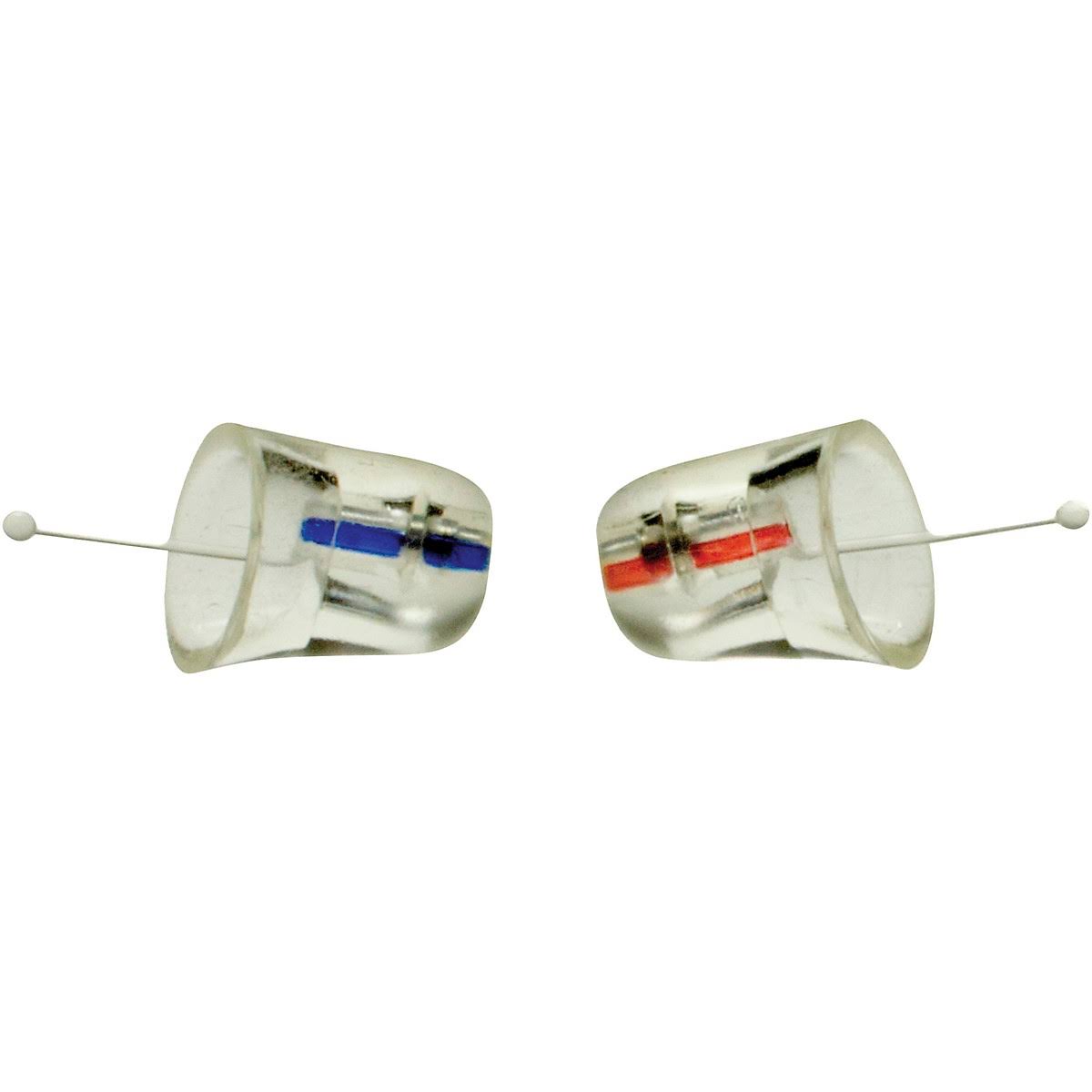 Medium Musicians Plugs and Carrying Case Bundle Silver F2703
