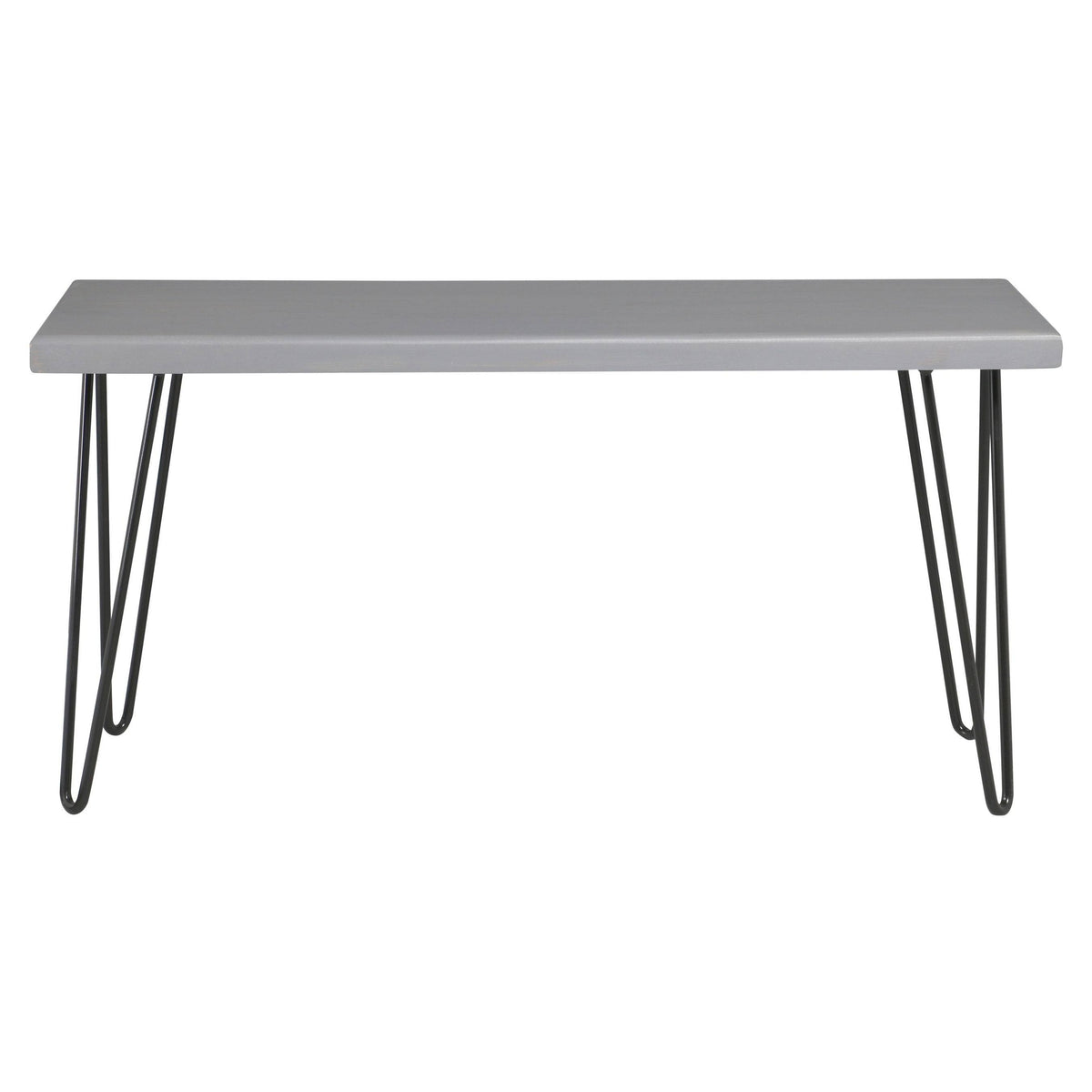 Dark Brown Wood Bench V2822