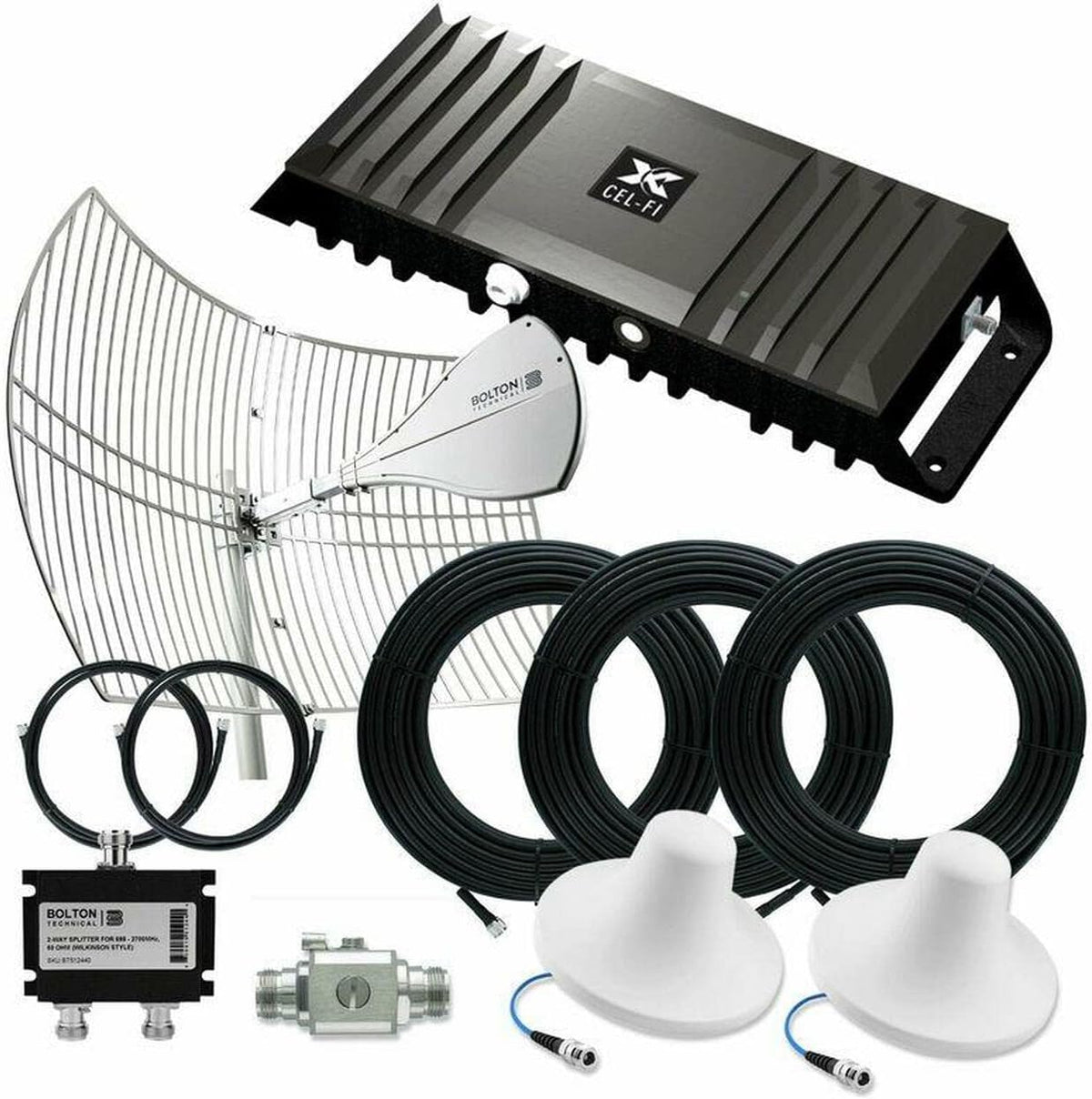 Cell Phone Signal Booster with Dome Antenna D24888