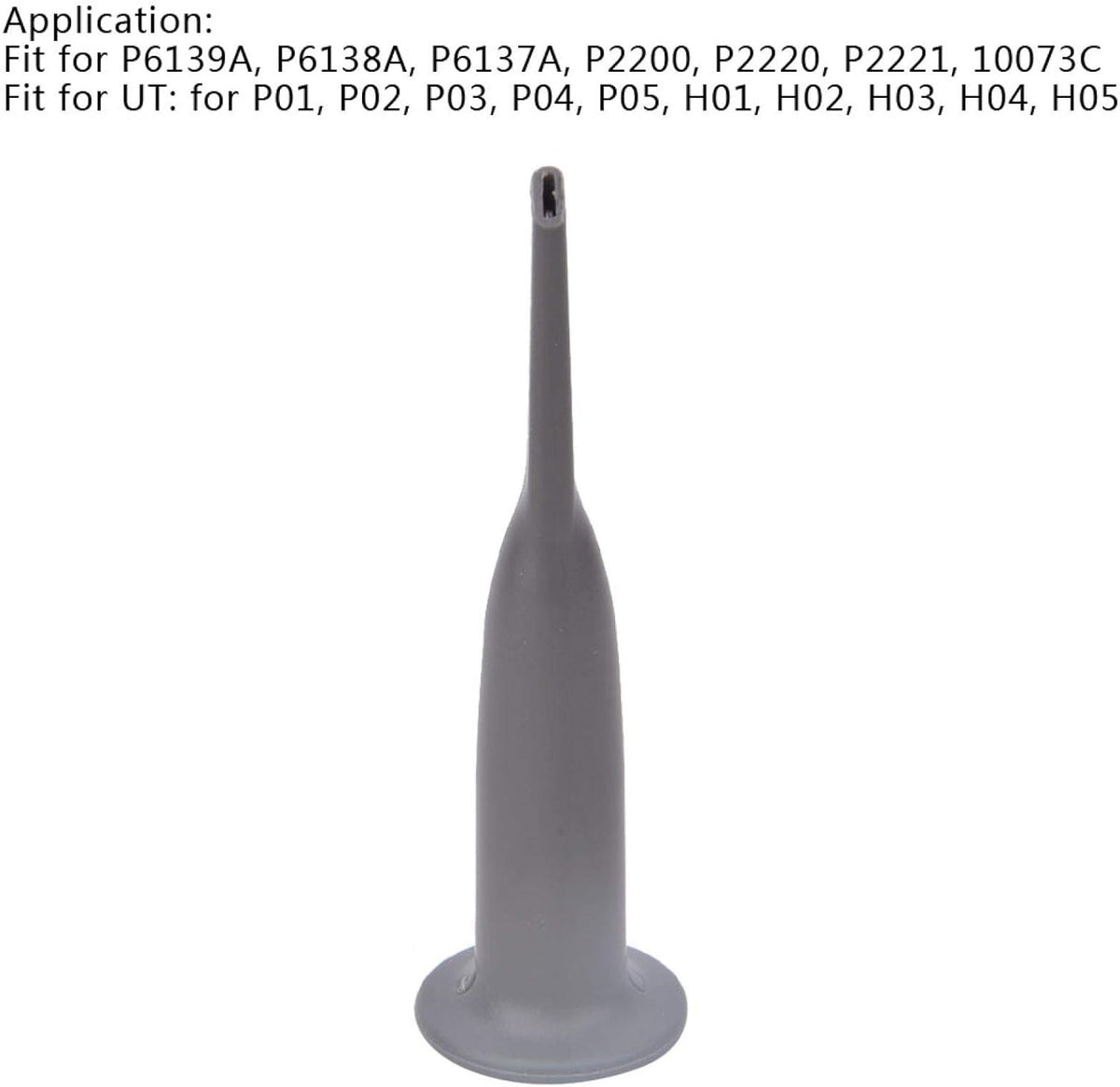 2Pcs Universal Protective Oscilloscope Probe Cap with Hook, Gray U95682