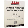 250 Pack Recycled Cardstock 8.5 x 11 80lb O43046