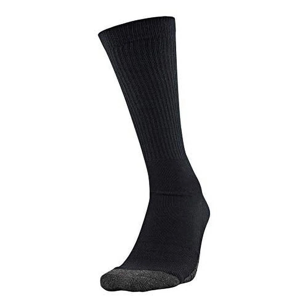 Black Men's Size 8-12 Sweat Wicking Socks O297599