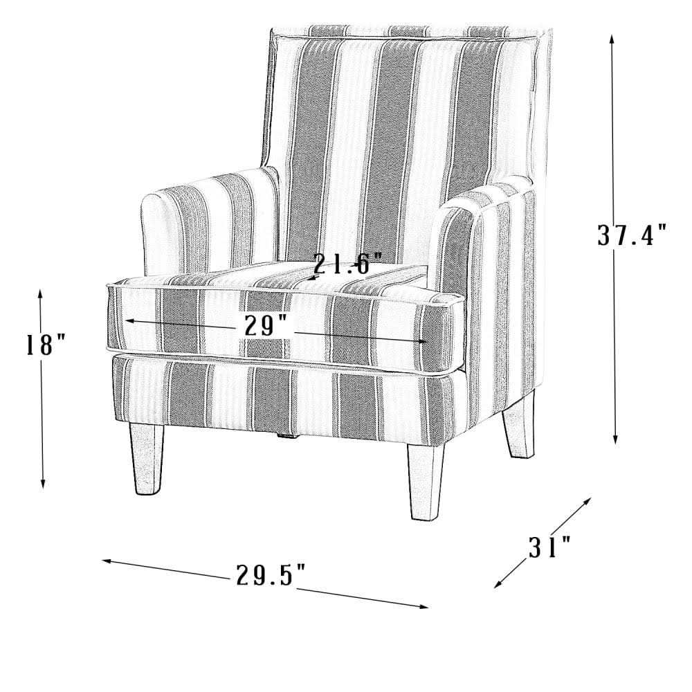 Filton Stripe Armchair B55918
