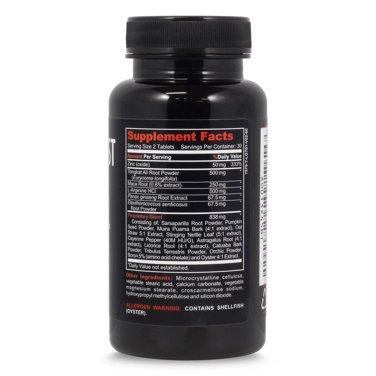 Test Booster + Nitric Oxide Booster, 6 Ct N304106