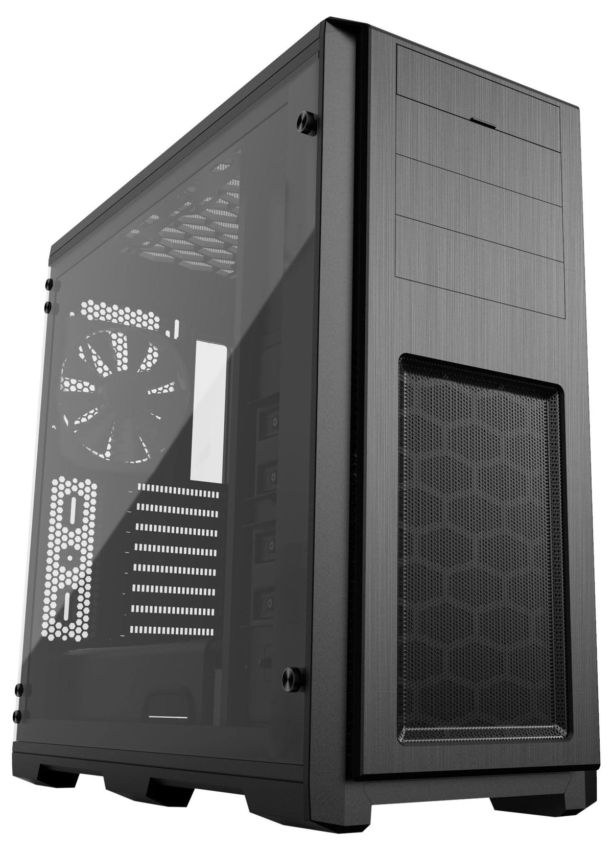 Black Full ATX Tempered Glass Case P321789