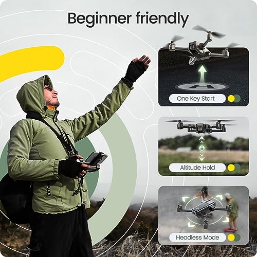 Foldable FPV Drone with 1080P WiFi Camera and Carrying Case G348807