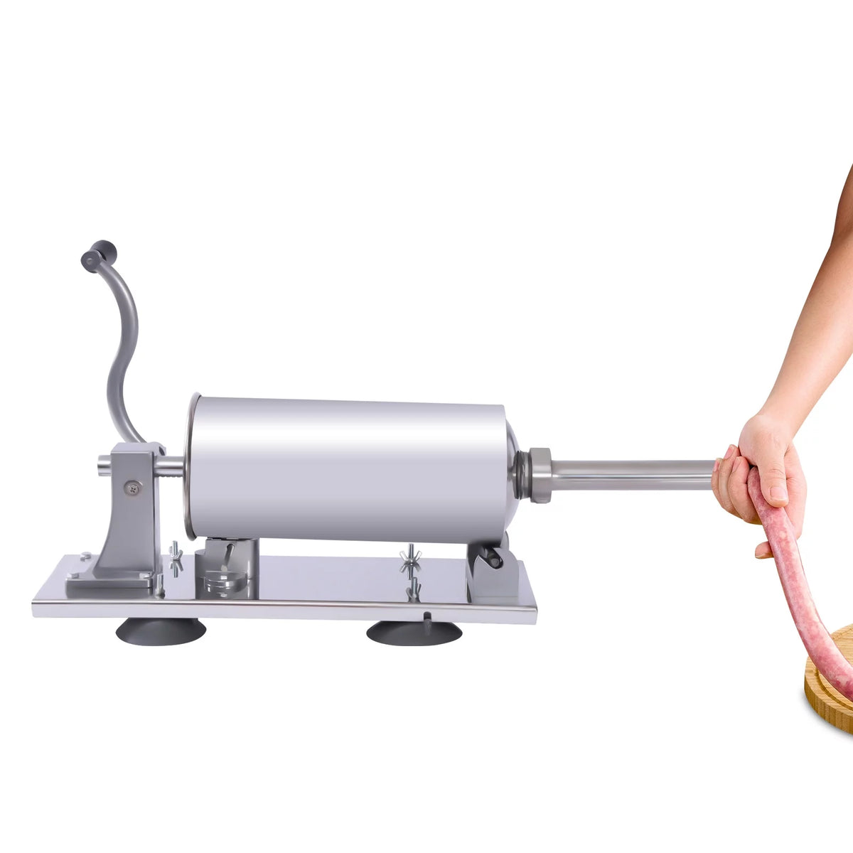 Manual Stainless Steel Horizontal Sausage Maker 4L V61026