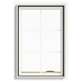 White Painted Clad Wood Right-Handed Casement Window with Colonial Grids P1984
