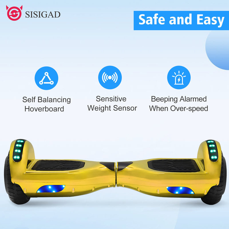 6.5 inch LED Hoverboard Self Balancing Scooter Q5783