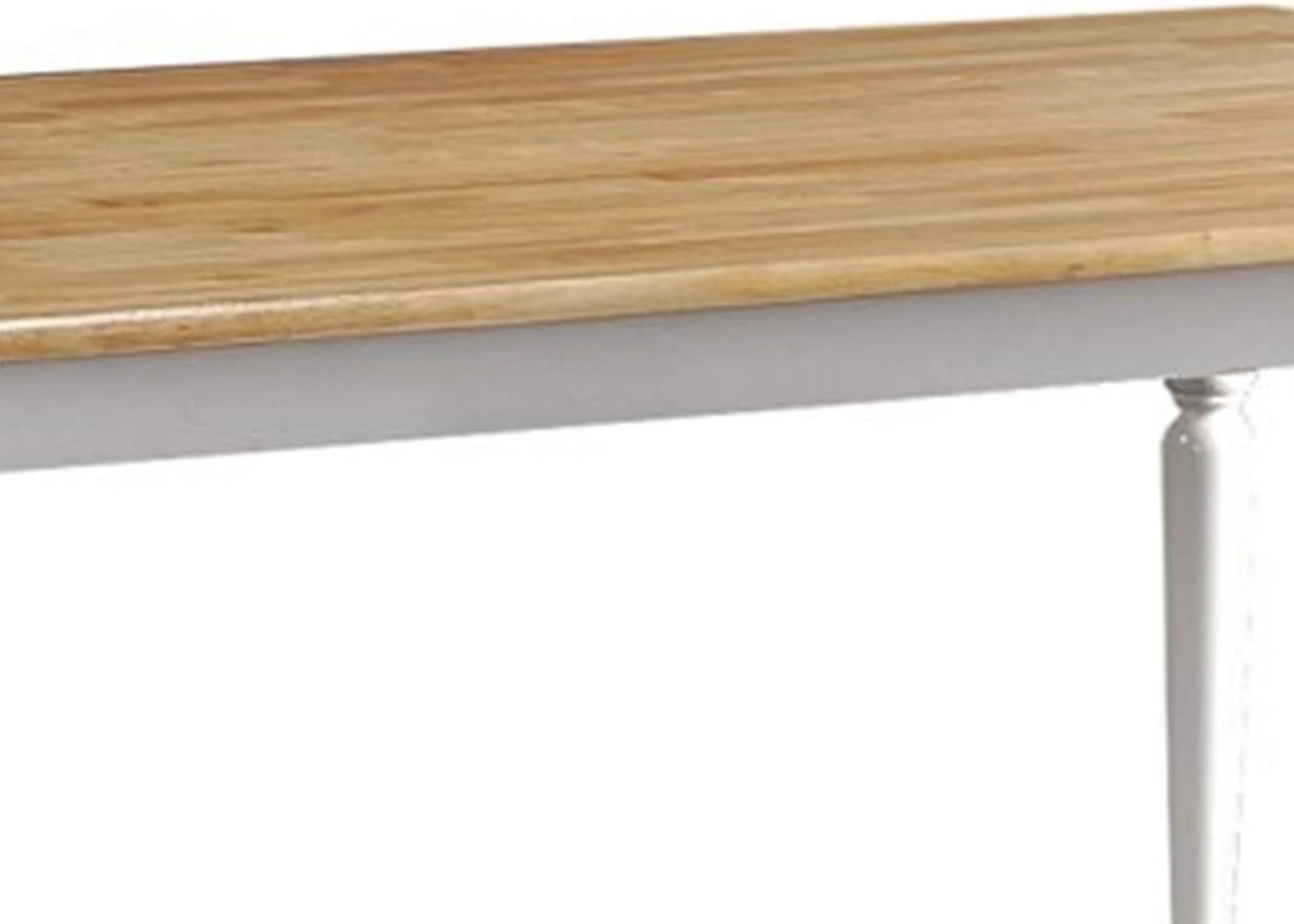 Brown and White Wooden Dining Table R291631