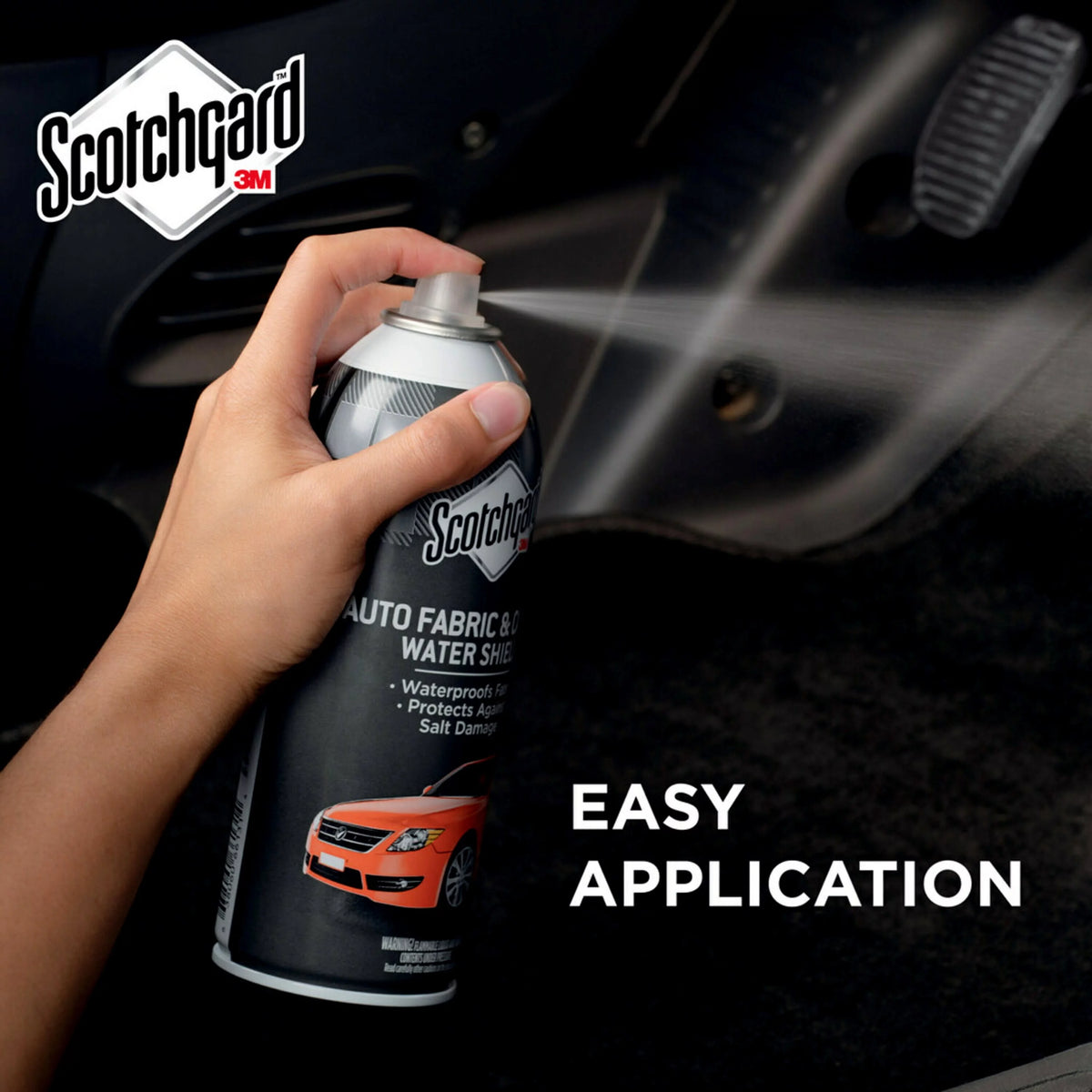 Auto Interior Fabric & Carpet Water Repellent Spray, 10 oz R280324