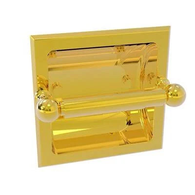 Polished Brass Recessed Toilet Paper Holder S300