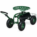 Heavy Duty Garden Cart Work Seat U1078