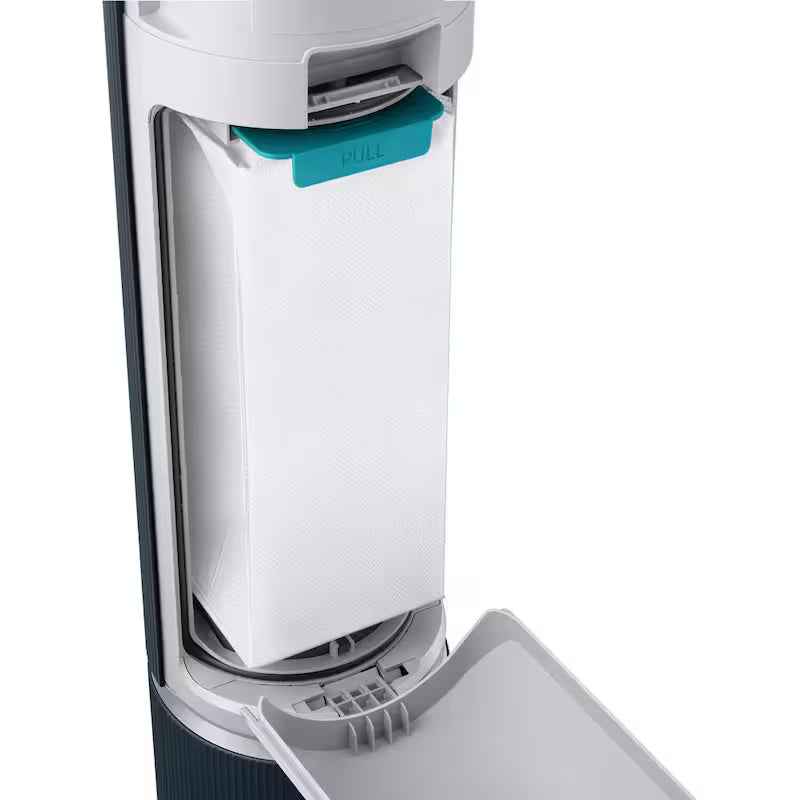 Cordless Stick Vacuum with Clean Station in Misty White G15549