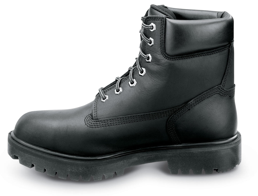 Black Steel Toe Waterproof Work Boots D79516