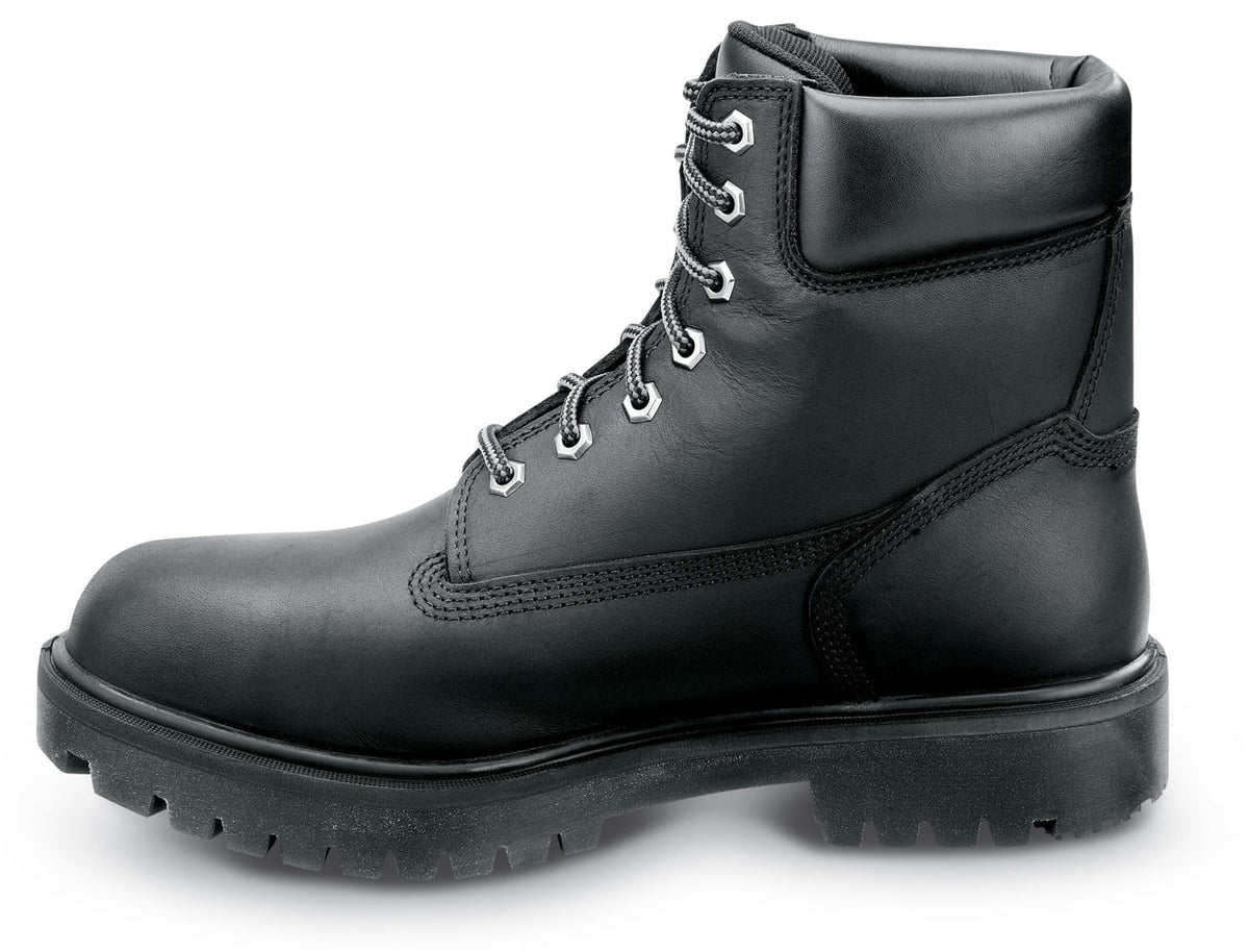 Black Steel Toe Waterproof Work Boots D79516