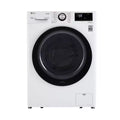 24 in. W 2.4 Cu. Ft. Compact Stackable Smart Front Load Washer in White with Steam J471