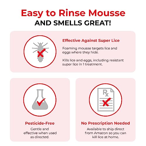 Lice Treatment Mousse 6 fl oz A356