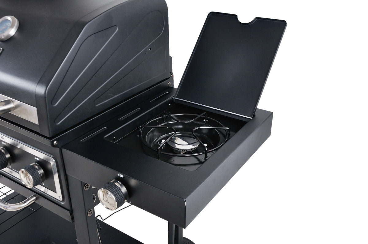 Dual Fuel Gas & Charcoal Combo Grill N3217