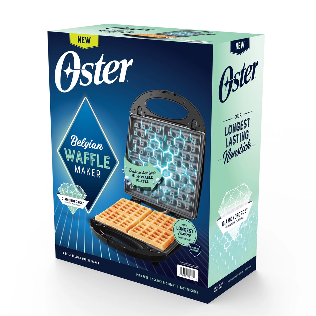 Belgian Waffle Maker with Removable Plates I948343