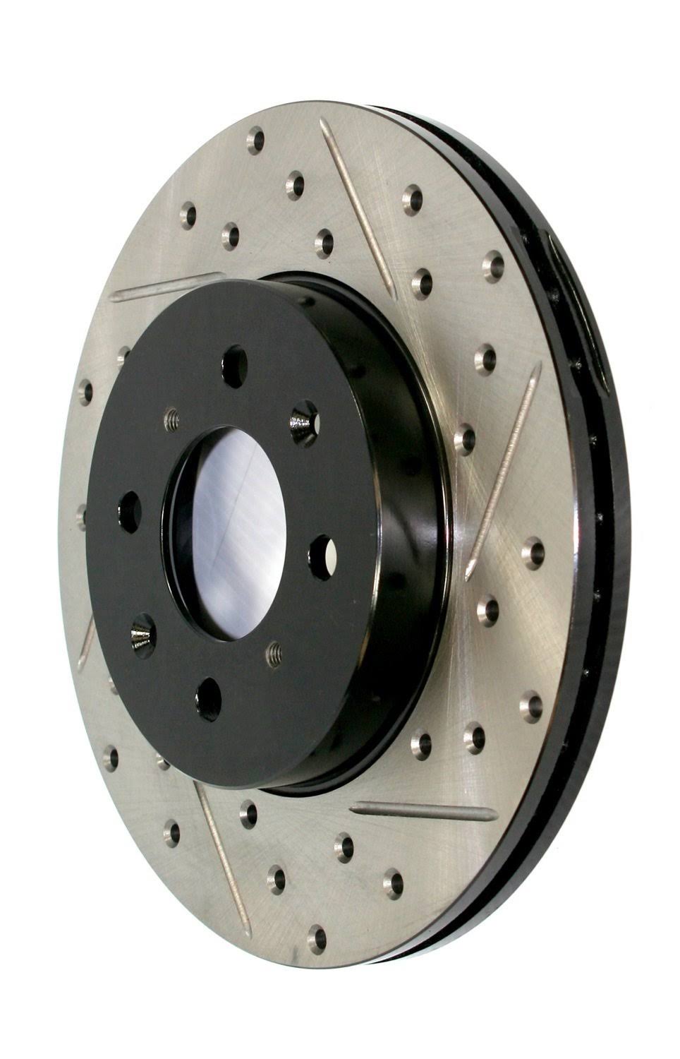 Slotted & Drilled Sport Brake Rotor J1911