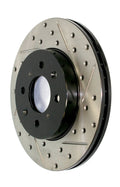 Slotted & Drilled Sport Brake Rotor J1911