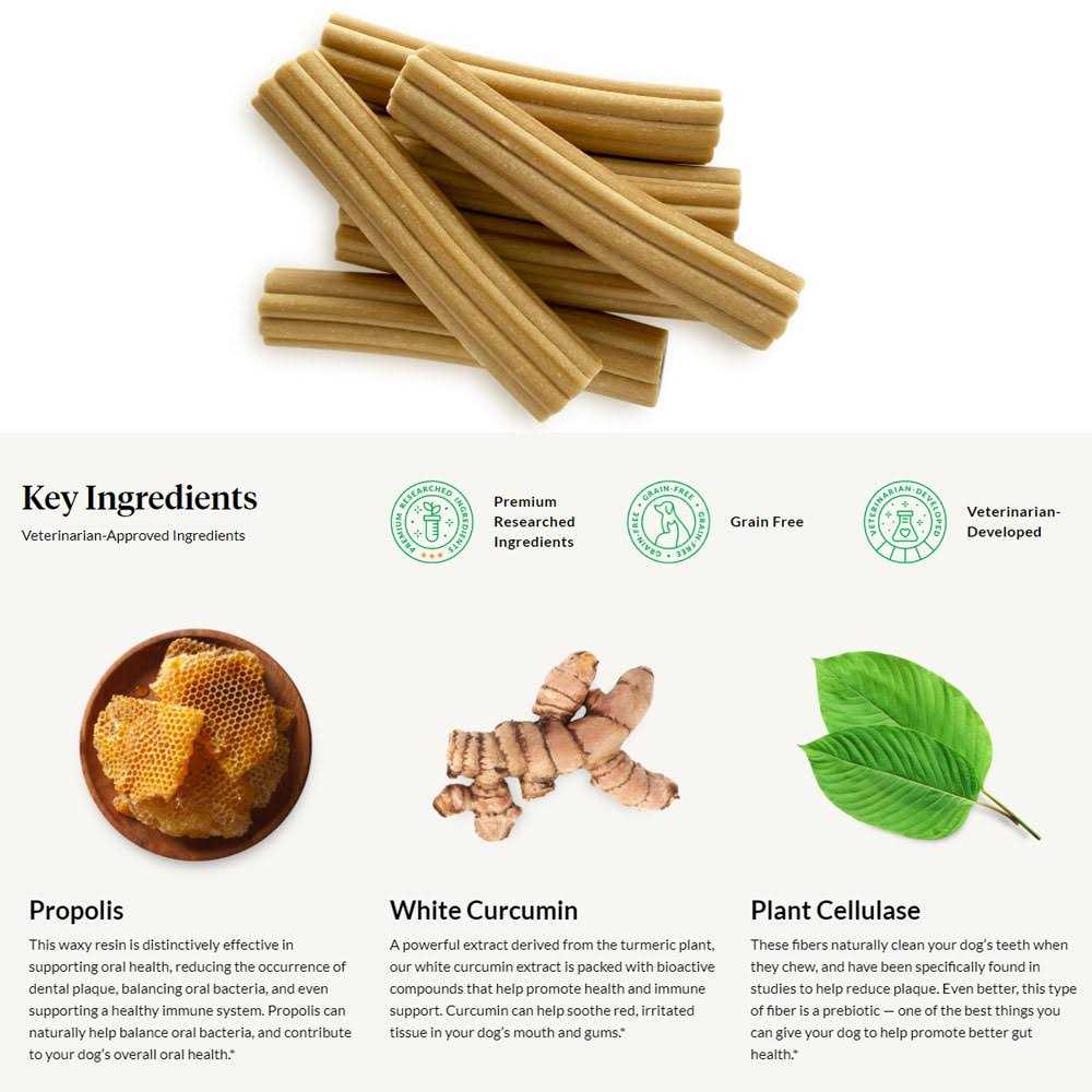 All Natural Canine Fresh Dental Chews Sticks U84897