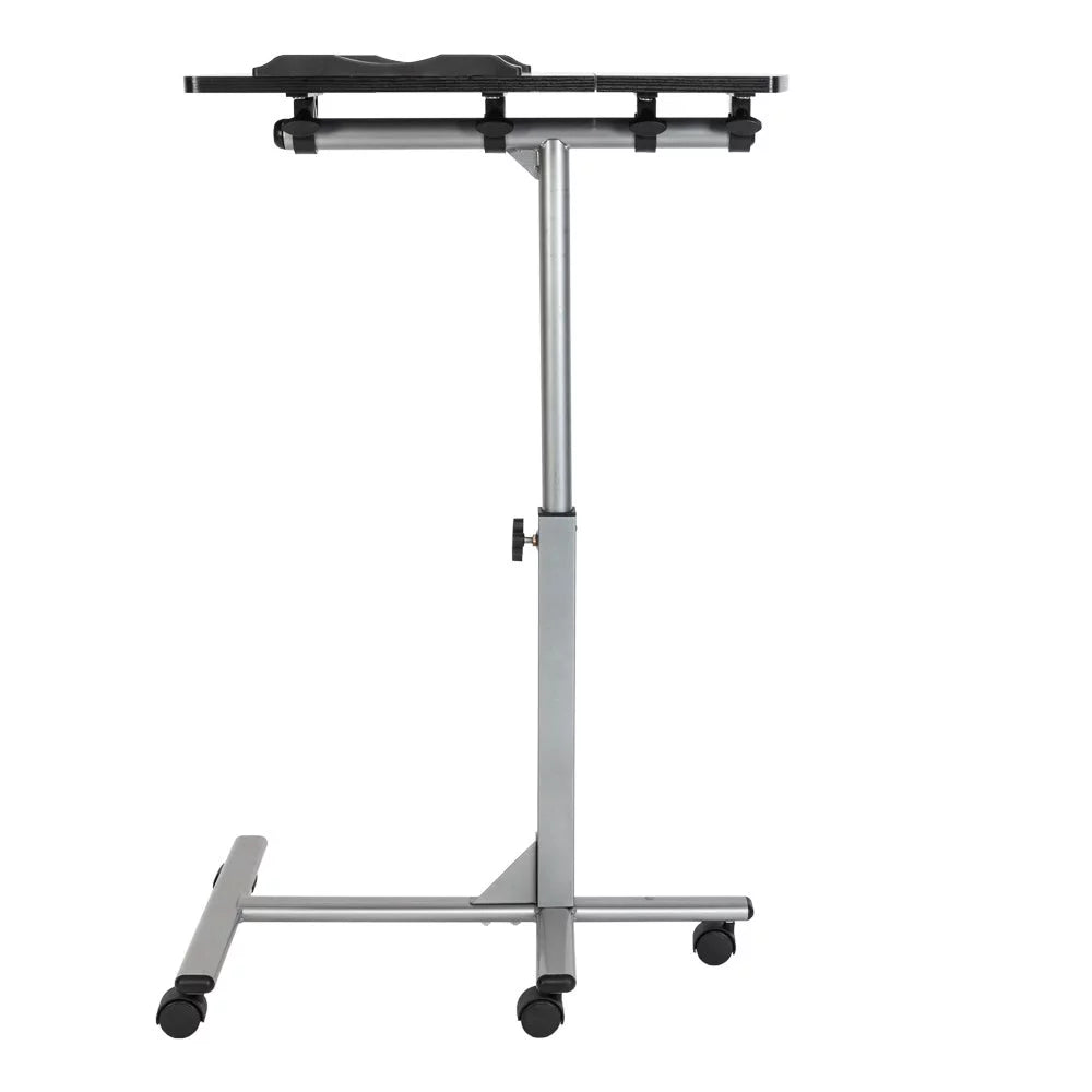 Black & Silver Lifting Computer Desk U111407