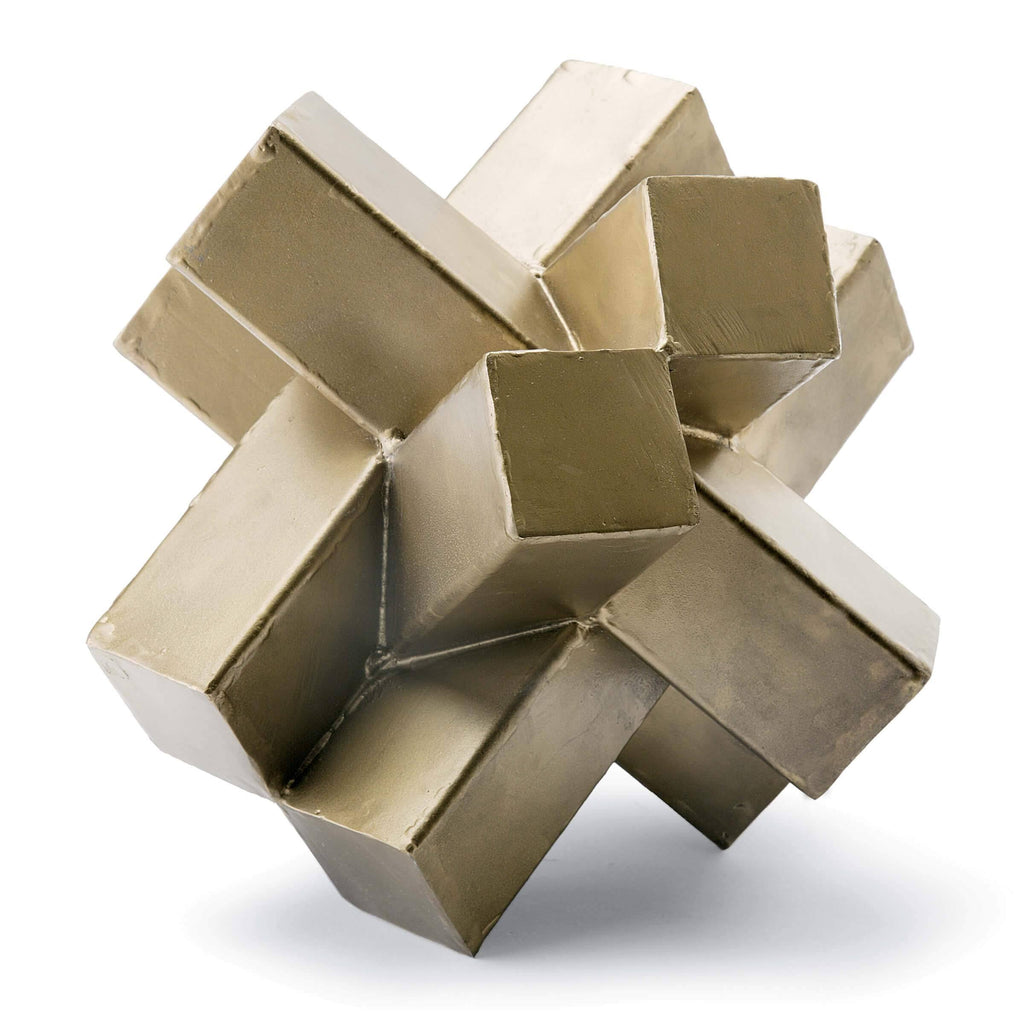 Brass Abstract Sculpture S10219