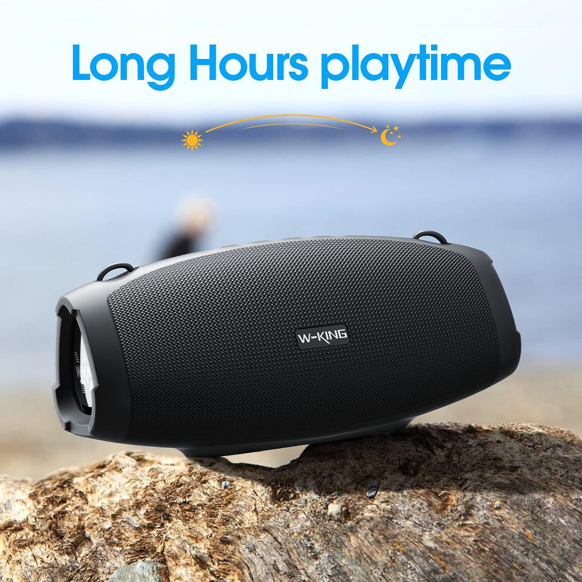 Bluetooth Speaker with Power Bank, IPX6 Waterproof, Bluetooth 5.0 J1866