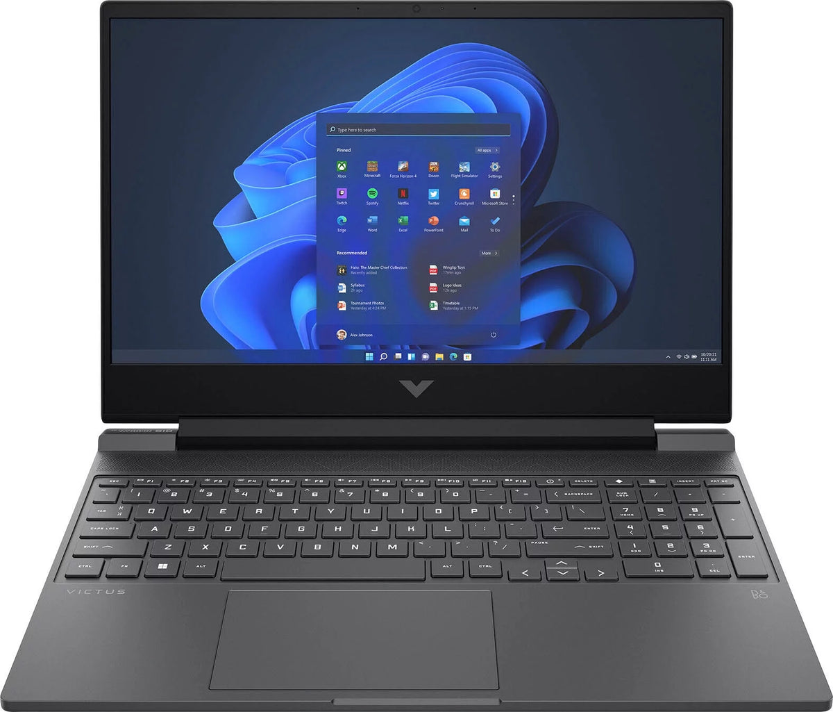 15.6" FHD 144Hz Gaming Laptop AMD Ryzen 5 8GB DDR5 NVIDIA GeForce RTX 2050 512GB SSD Mica Silver F6036