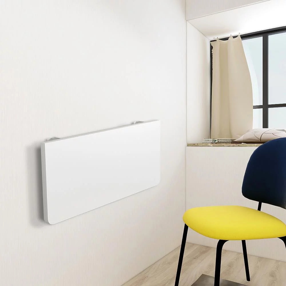 Wall-Mounted Drop-Leaf Folding Table White M59414