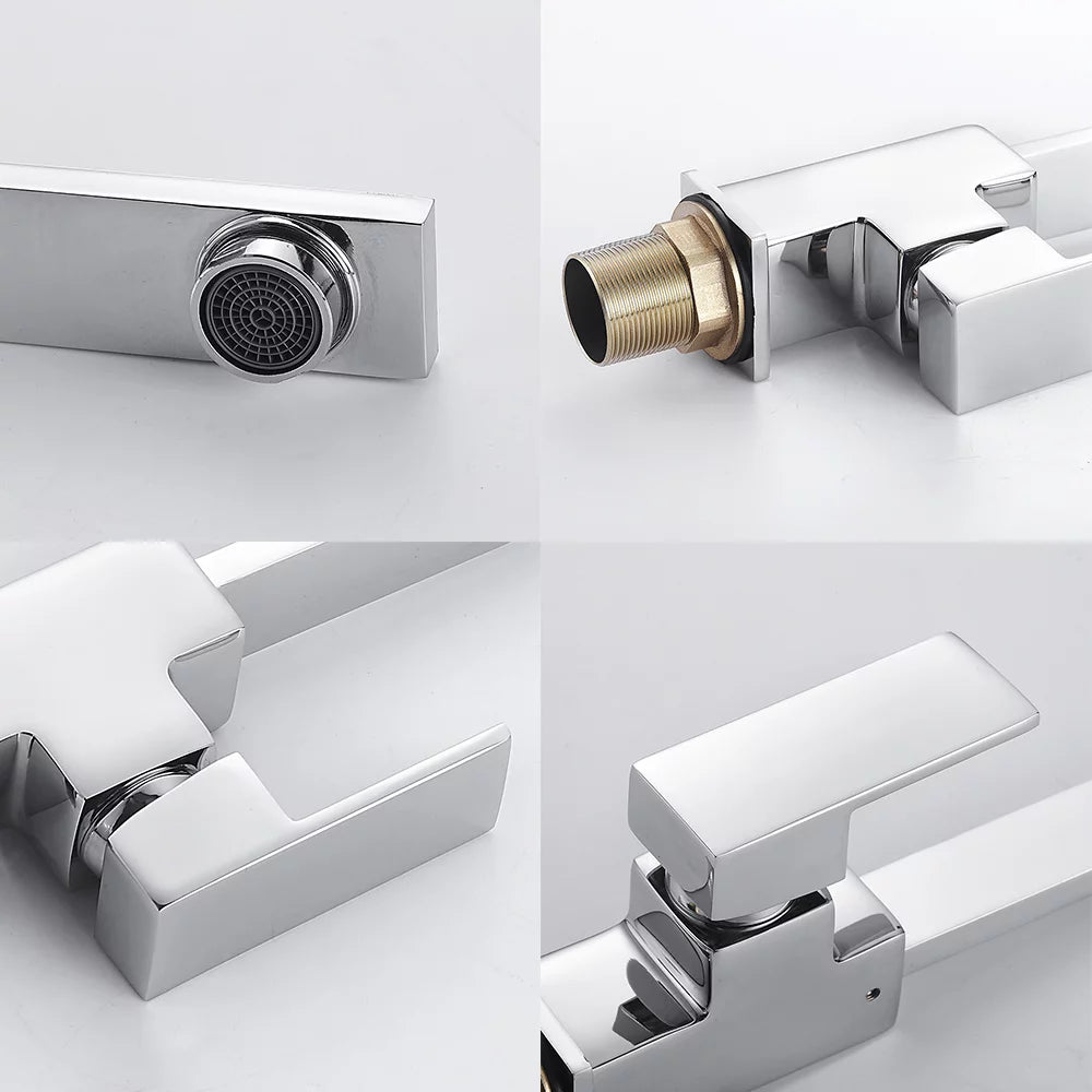 Black Chrome Kitchen Mixer Tap M39587