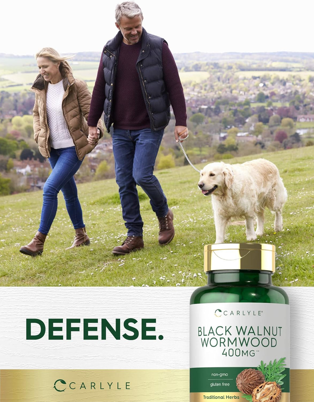 Black Walnut Wormwood 120 Capsules Herbal Complex M271