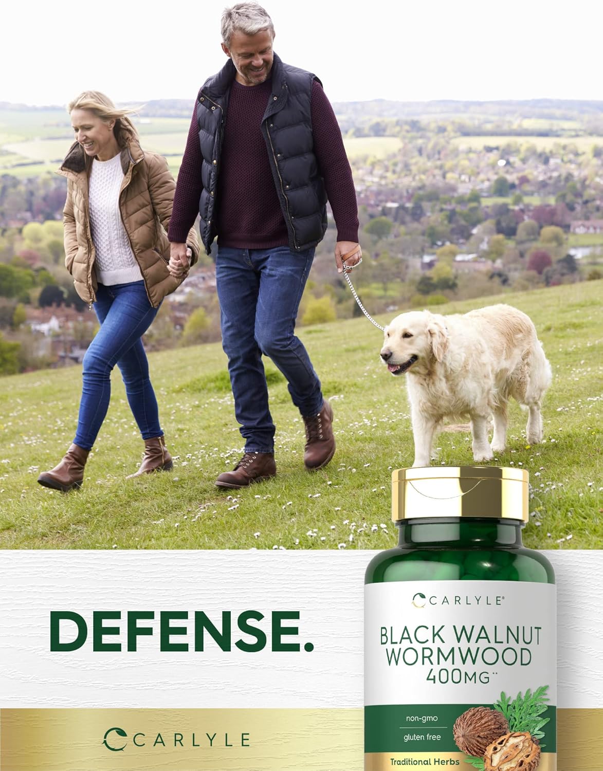 Black Walnut Wormwood 120 Capsules Herbal Complex M271