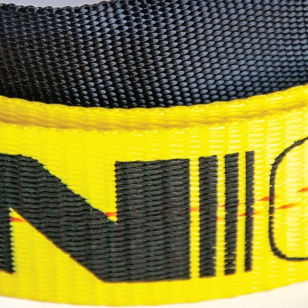 2 Inch x 12 Foot Yellow Loop Car Tie Down Straps S7603