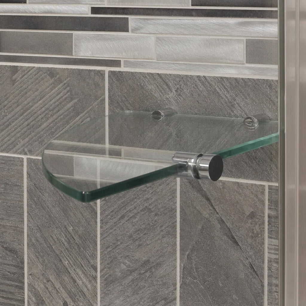 Chrome Pivot Shower Door Trim Q2079