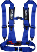 4 Point Safety Harness with 3 Inch Padding (Blue) Pack of 2 R9045